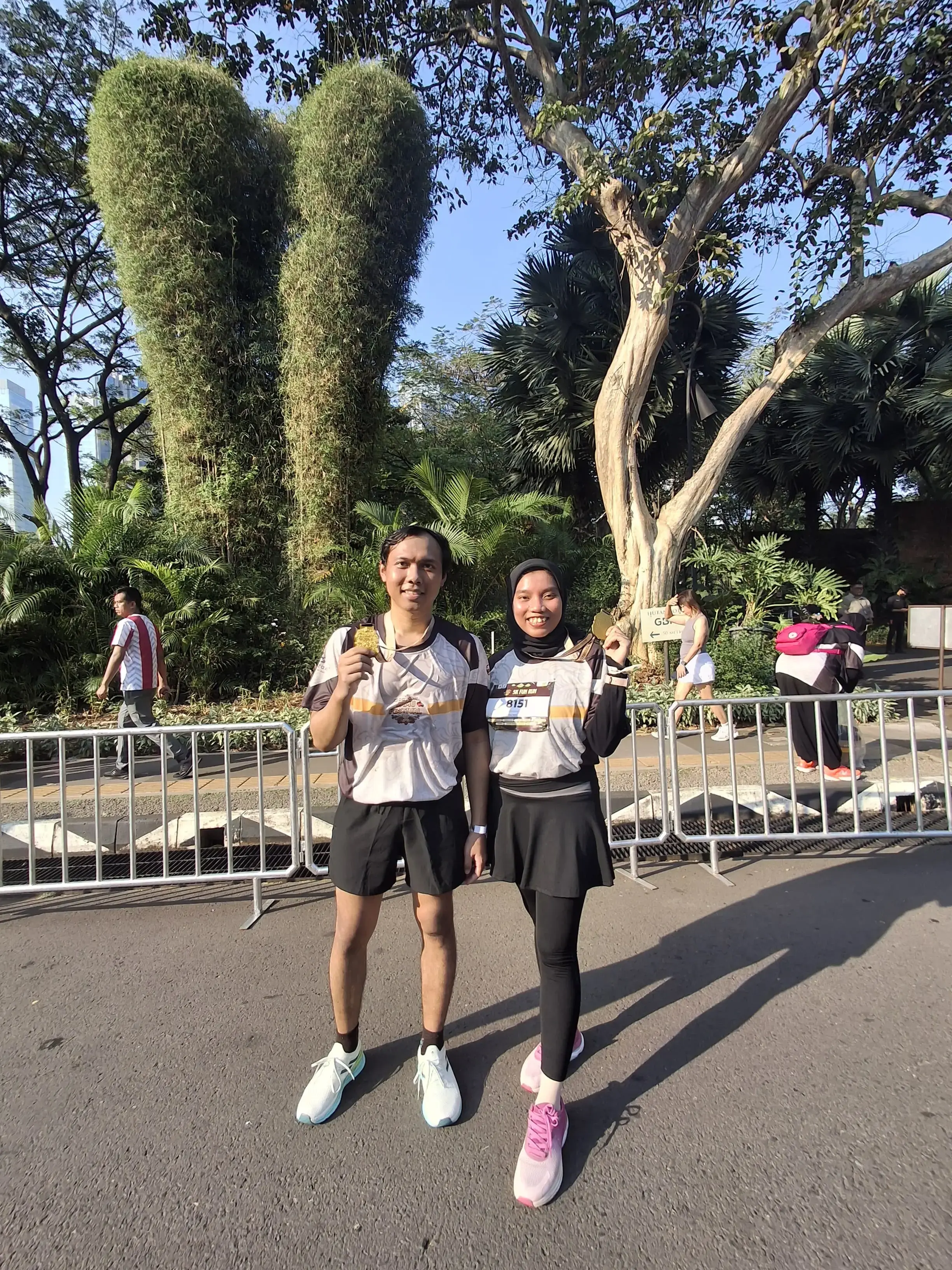 Acaraki Jamu Festival 5K Fun Run Finisher Medal