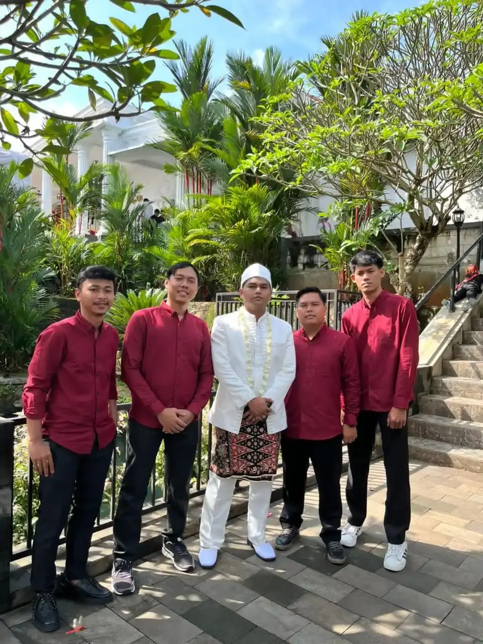 Wedding with my friend